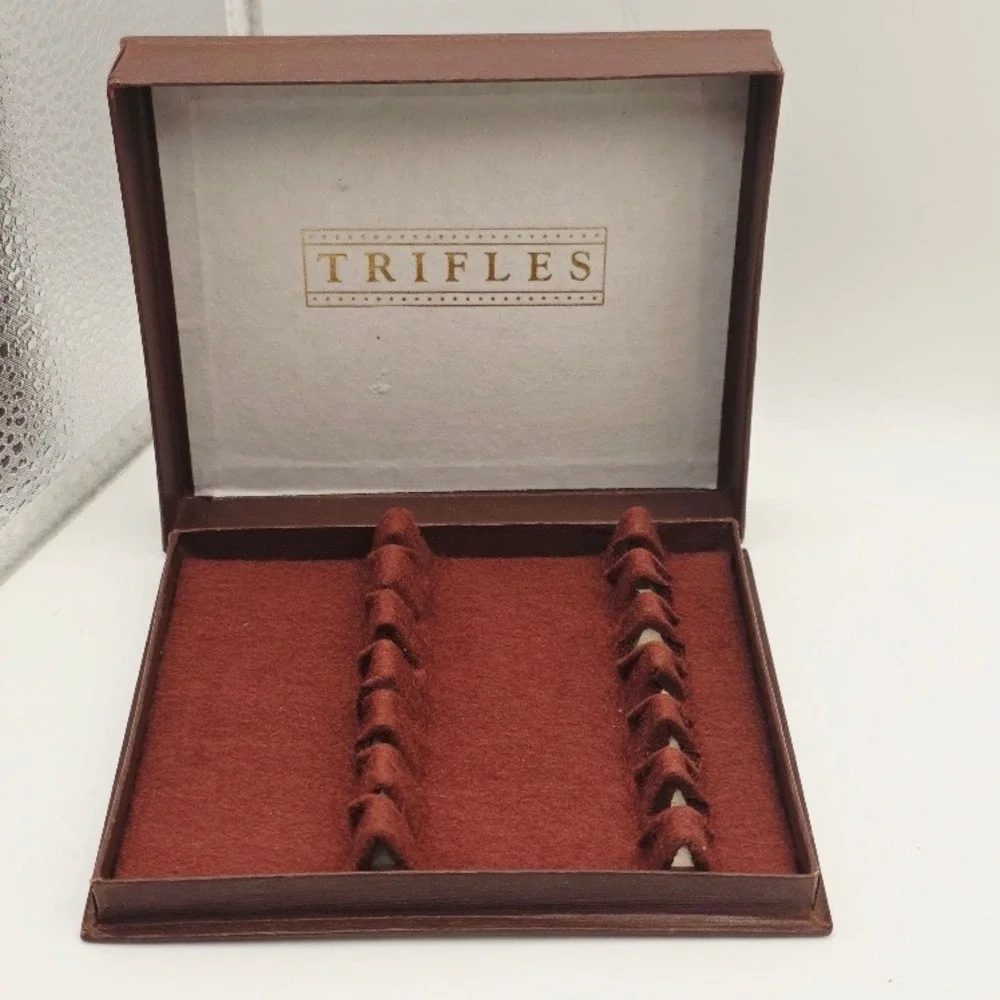 Vintage Thai Bronzeware Mini Knives / Butter Spreader‎ with Box MCM Collectible